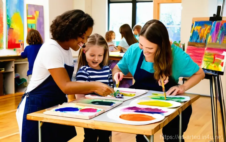 미술교육사 자격증 비전공자의 합격기 - Prompt 1: The Inspiring Community Art Educator**